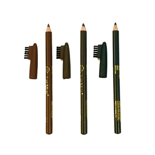 Pensil Alis JustMiss SIKAT pendek / Eyebrow Pencil