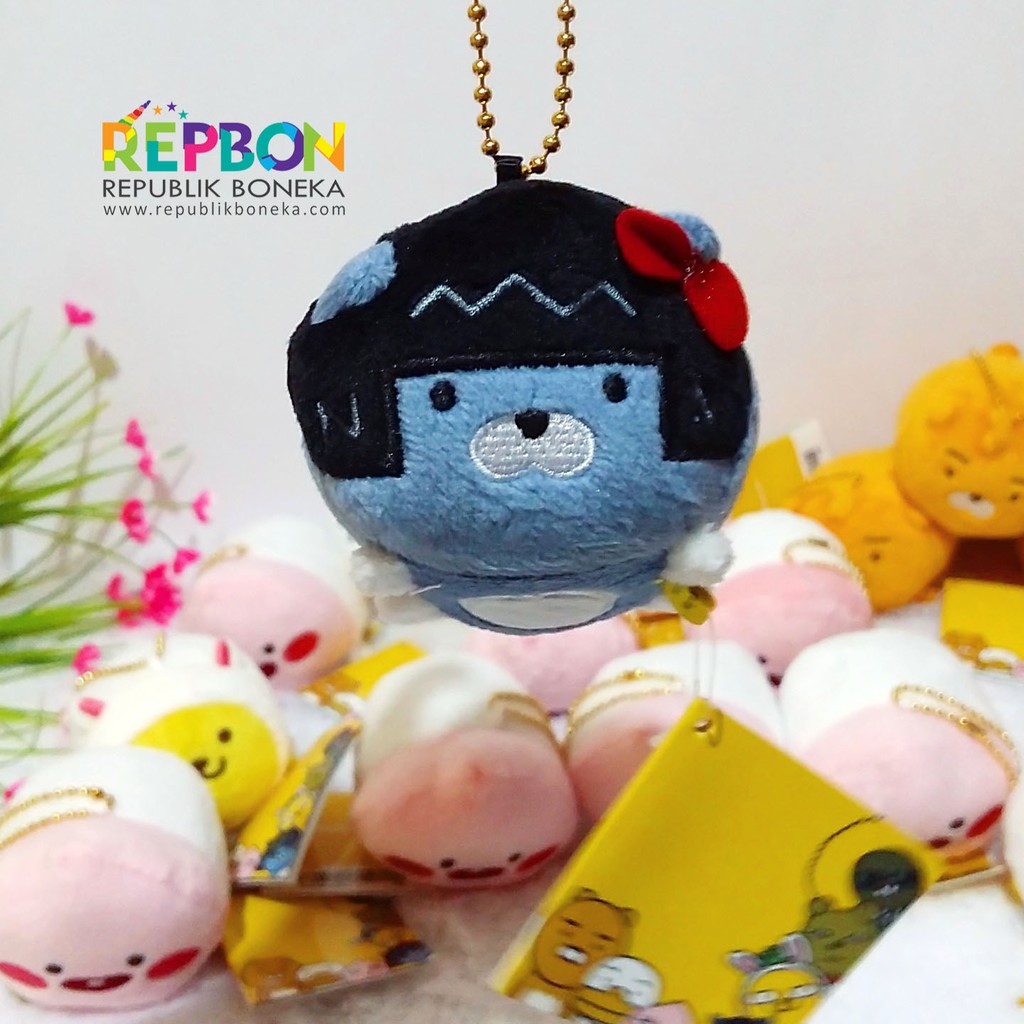 BONEKA GANTUNGAN KUNCI NEO BLUE KAKAOTALK KAKAO TALK KAKAOFRIENDS KEYCHAIN