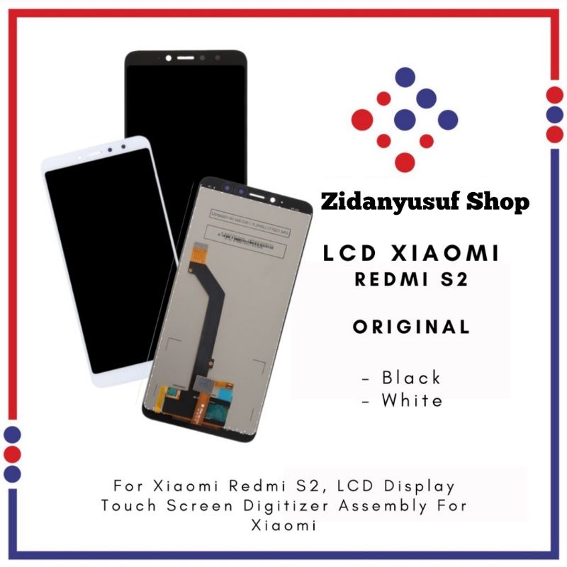 LCD TOUCHSCREEN XIAOMI REDMI S2 FULLSET ORIGINAL