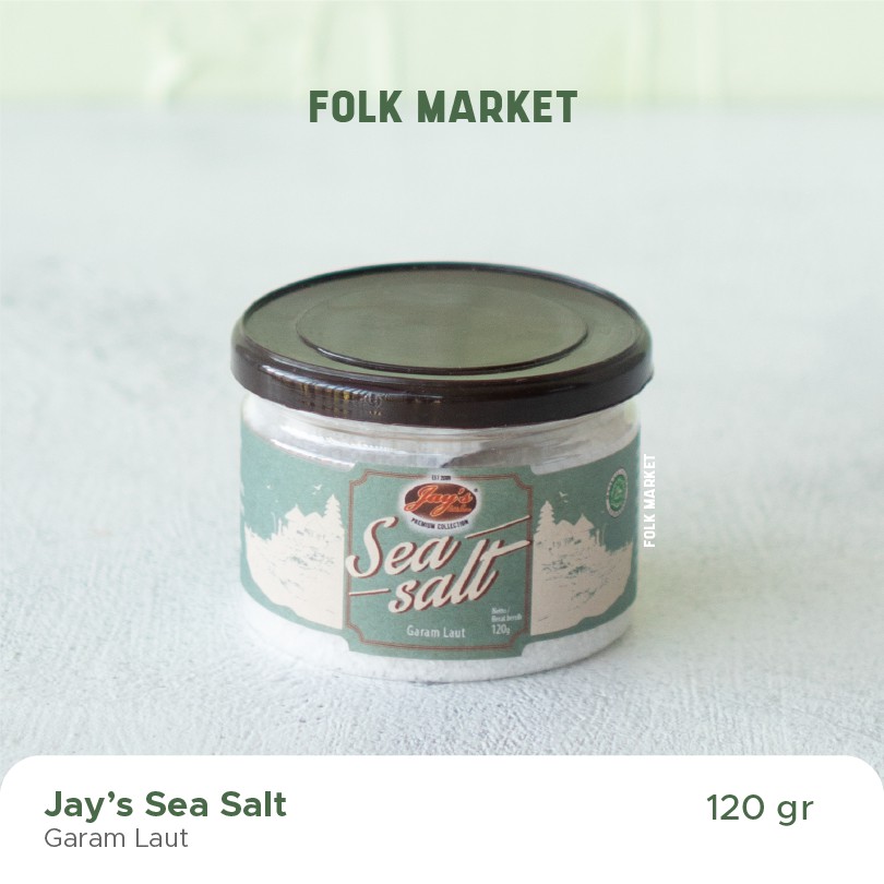 

Jay's Sea Salt 120 gr | Garam Laut