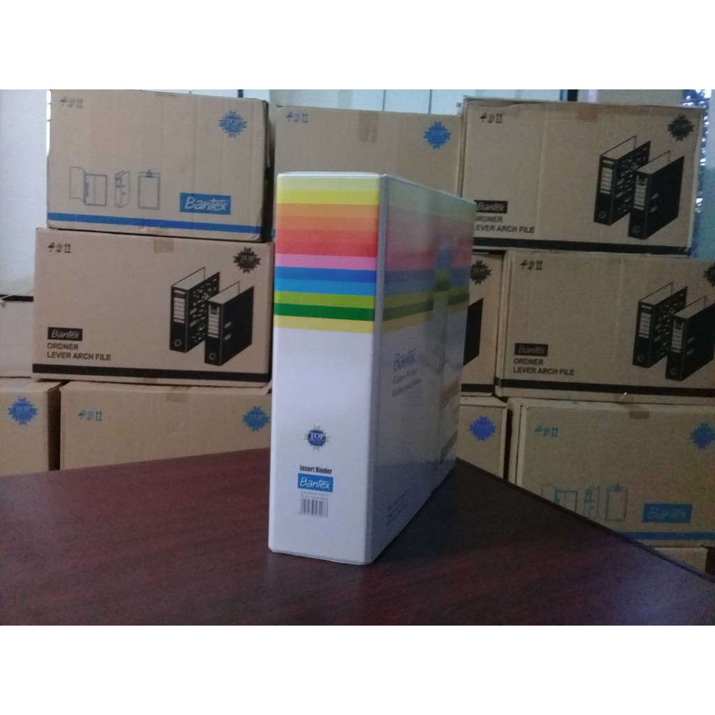 

Bantex Ordner Insert Binder A4 65 mm White Putih 8562 07 Otner