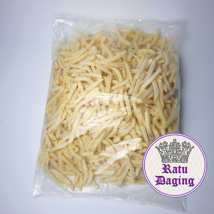 

MAKANAN BEKU / KENTANG SHOESTRING / KENTANG GORENG @2.5KG - HARGA PARTAI MIN 10KG NON COD