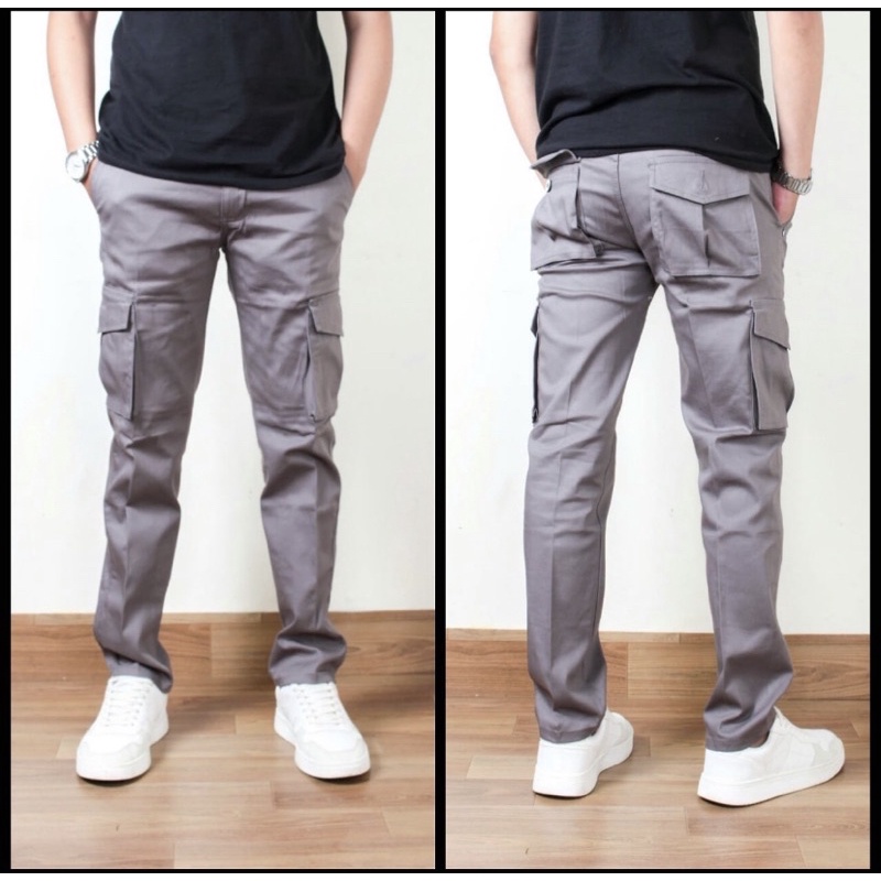 Celana Kargo Pria Premium / Celana Kargo Premium / Celana Kargo Cowok