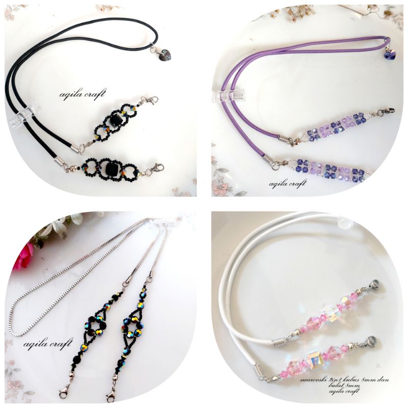 KALUNG MASKER 2IN1 SWAROVSKI/KALUNG MASKER