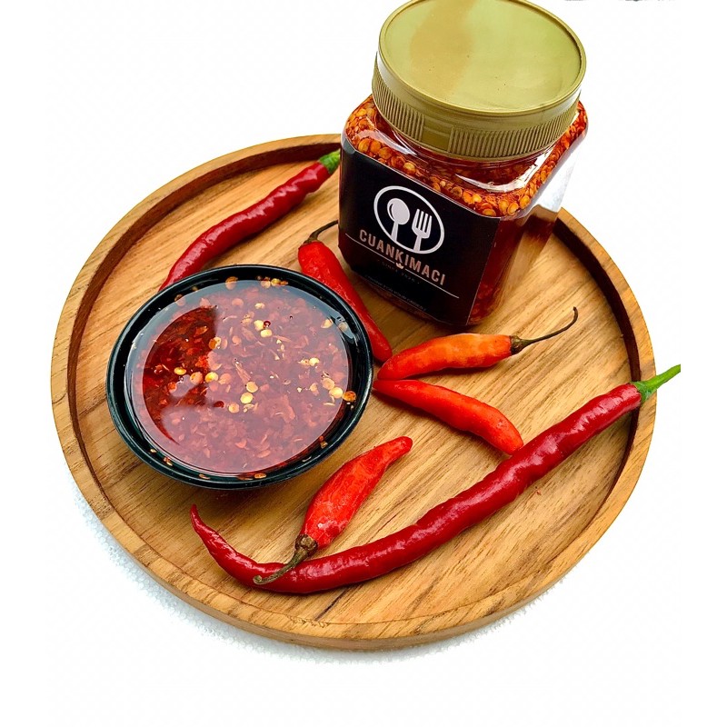 

chili oil/ minyak cabai dimsum/ pedas seblak dan lainlain