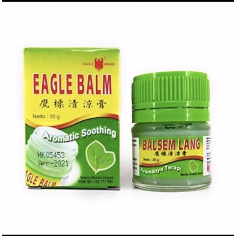 Balsem LANG 20 gr Aromanya Terapi Aromatic Soothing Balsem gosok nyeri sendi