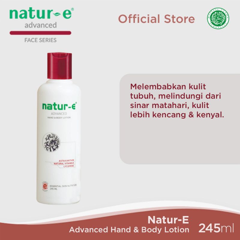 Natur-E handbody lotion advanced anti aging 245ml handbody untuk kerutan dan flek hitam