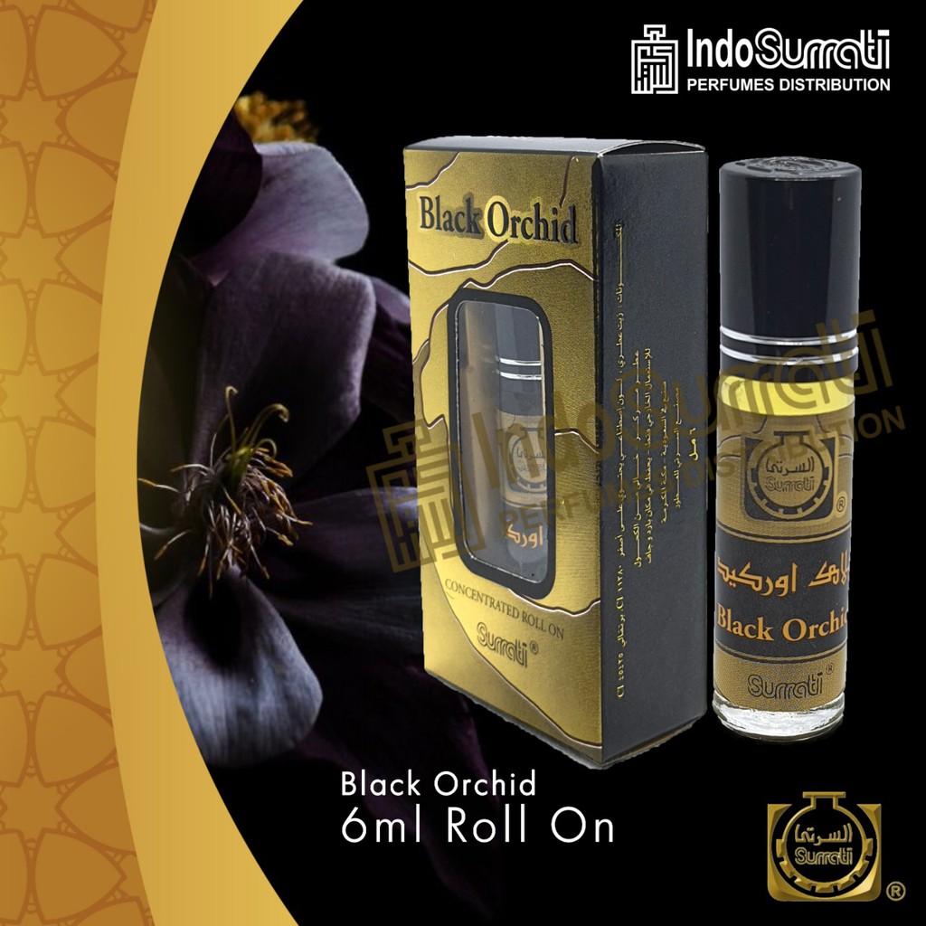 Parfum BLACK ORCHID 6ml - Roll On by Surrati Perfumes | Parfum Surrati | Bibit Minyak Wangi