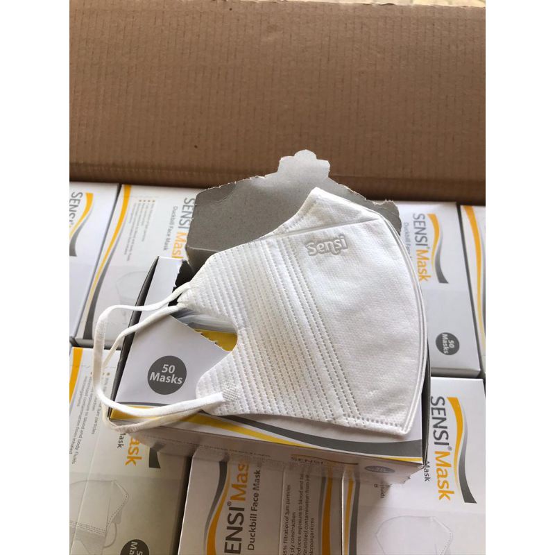 MASKER SENSI DUCKBILL ISI 50 / MASKER DUCKBILL / SENSI MASK