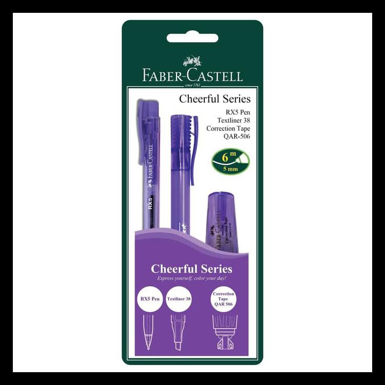 

Terlaris Faber-Castell Cheerful Series - Violet Promo