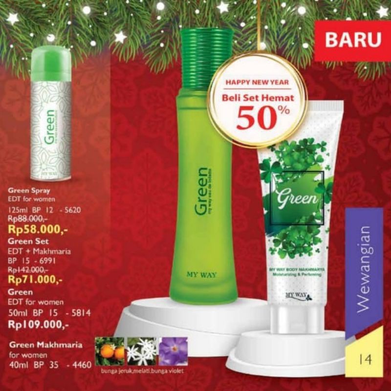 Green parfum /My Way