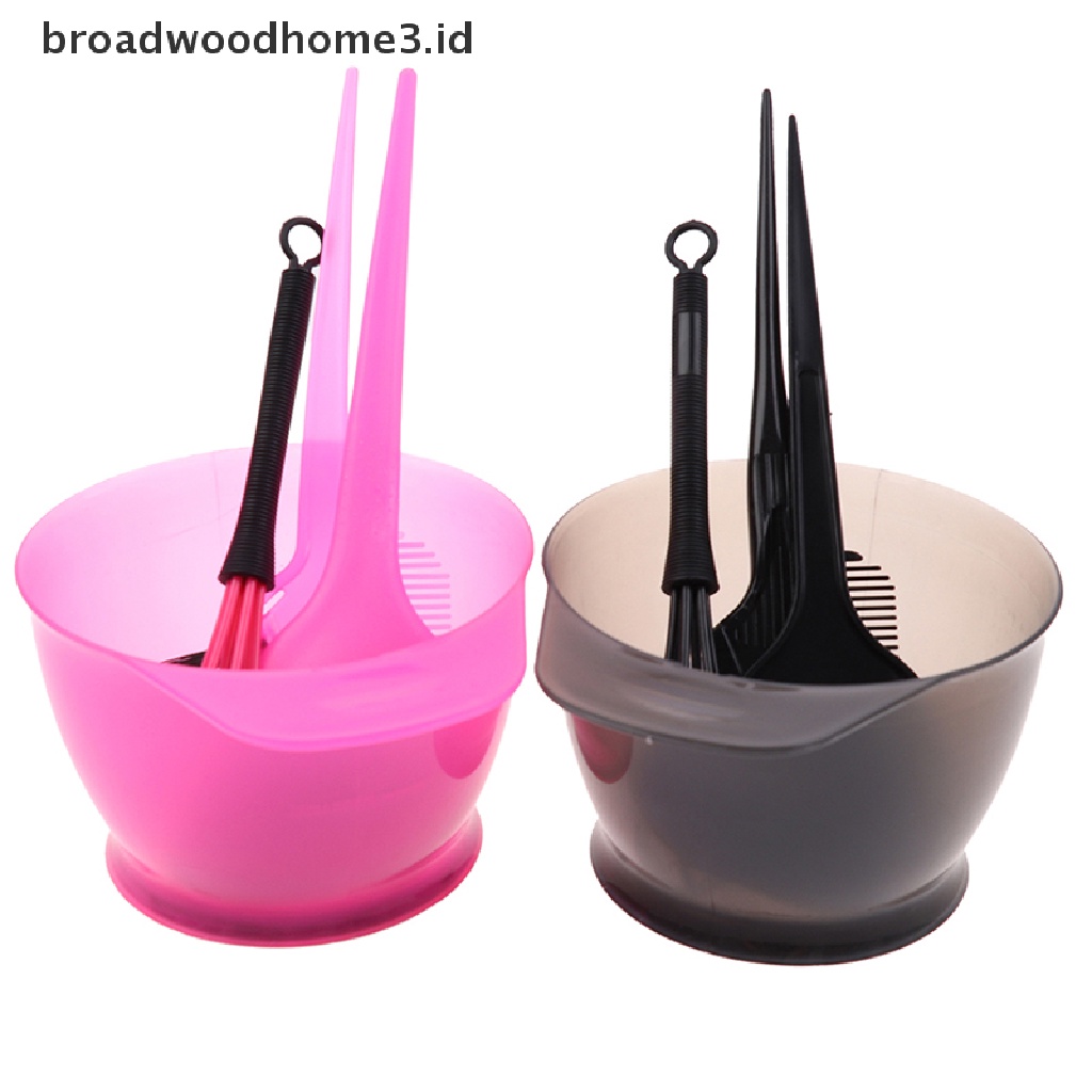 5pcs / set Mangkuk + Brush Kombinasi Untuk Cat Rambut