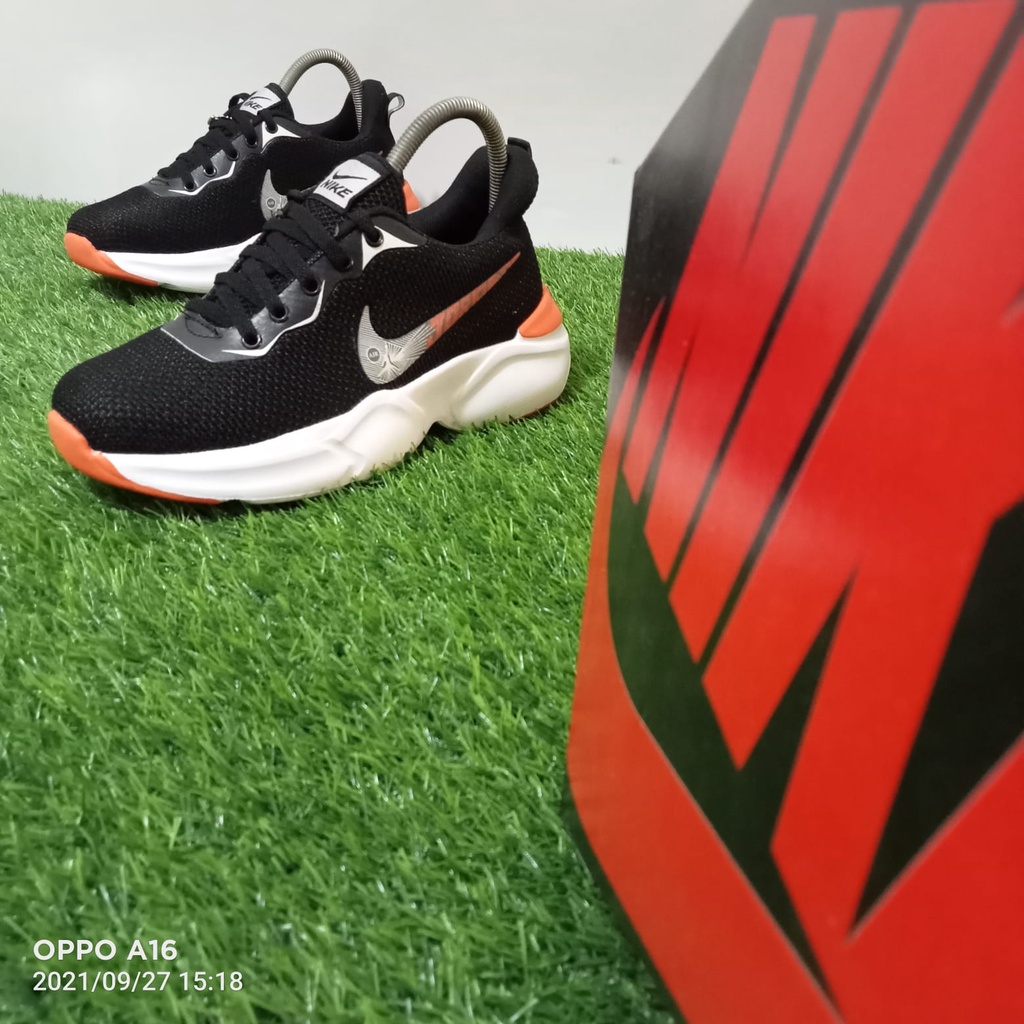 sepatu Nike_77 jordan premium model terbaru warna hitam oren/sneakers sport pria terbaru/sepatu lari pria-wanita-sepatu sekolah-sepatu running-sneakers olahraga gaya kekinian