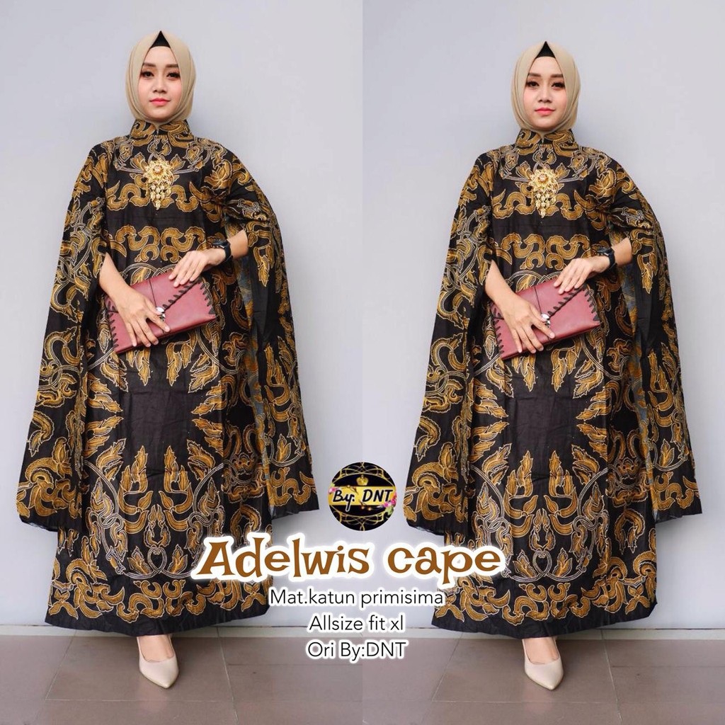 Zola Batik Cape Maxi Batik Adelwis