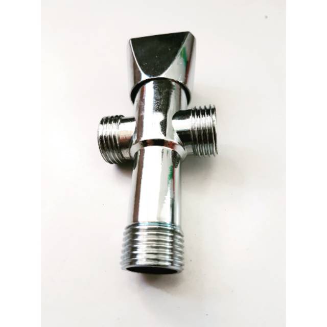 Kran T shower 1/2" ICO STL2053. Stop kran shower bidet. Keran air shower.  Kran shower bidet