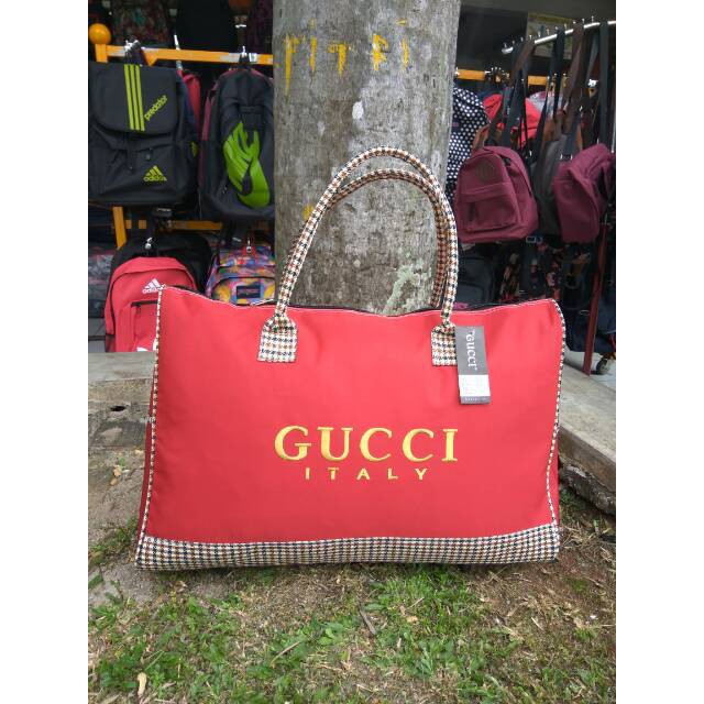 SALE Tas TRAVEL gucci / Tas Travelbags Tas Mudik Tas jinjing