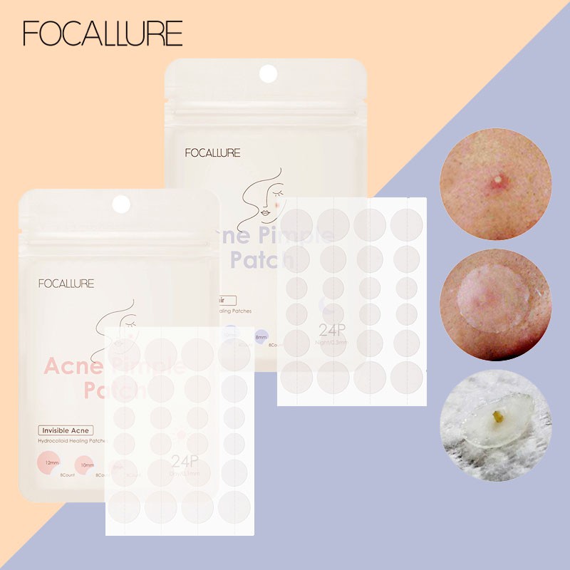 FOCALLURE Day And Night Spot Patch Acne Treatment Nose Facial Patch Mask Skinscare FA186