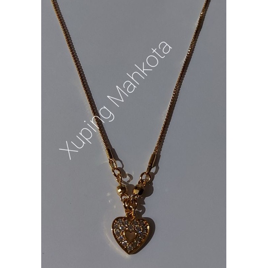 Kalung xuping kalung dewasa koye KL 035lapis emas gold