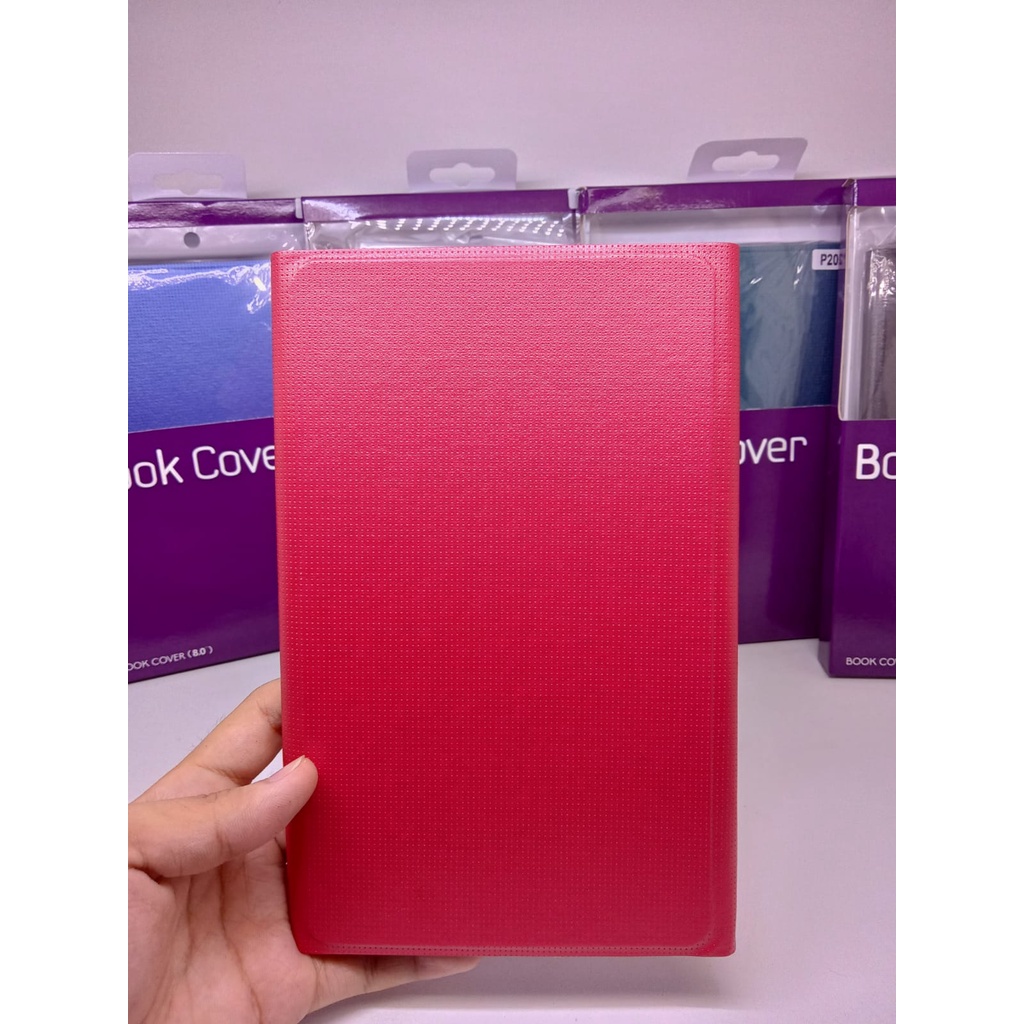 Folio Cover Samsung Tab A 8.0 inchi P205 Flip Case Lipat Sarung Cover Tablet AUTOLOCK