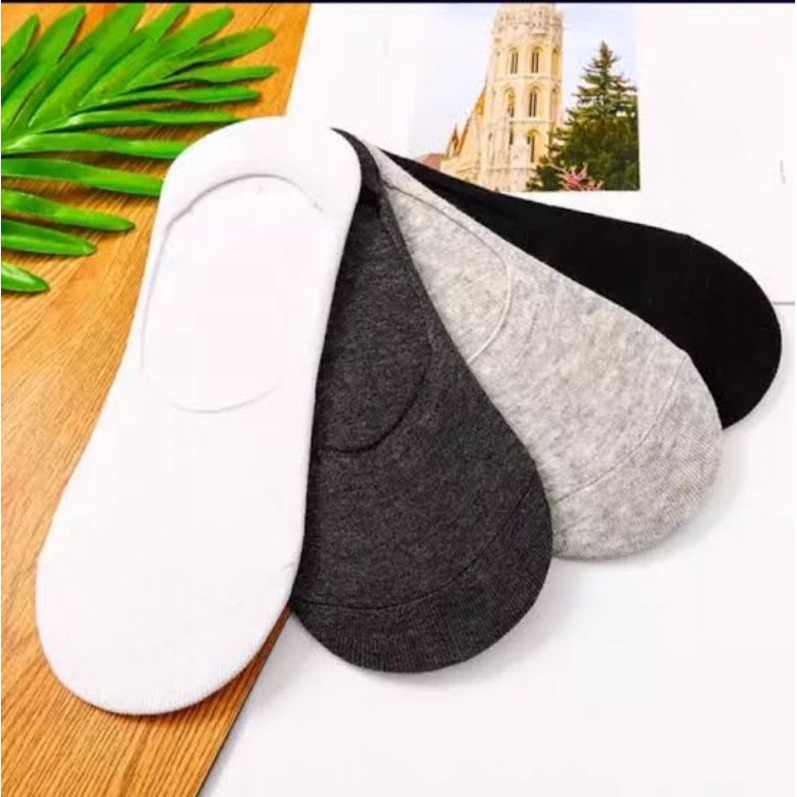 MN Kaos Kaki Balet Pendek Dibawah Semata Kaki Wanita Pria INVISIBLE Hidden SOCK-8