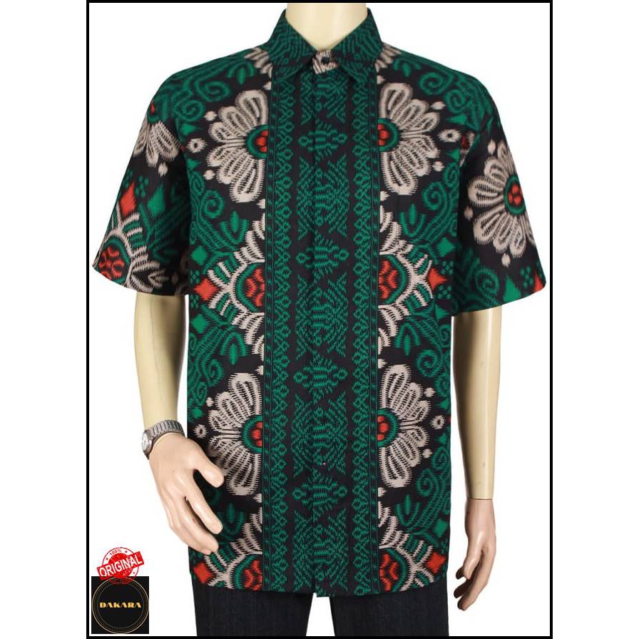 BATIK COWOK UKURAN BESAR 4L 3L KEMEJA BATIK SONGKET 336 BIG SIZE XXXXL XXXL BAJU PRIA JUMBO 4XL 3XL