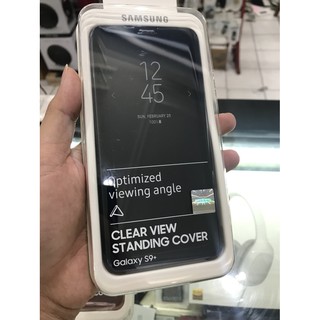 [Aksesoris Hp] Clear View Standing Samsung Galaxy S9 & S9 Plus Original