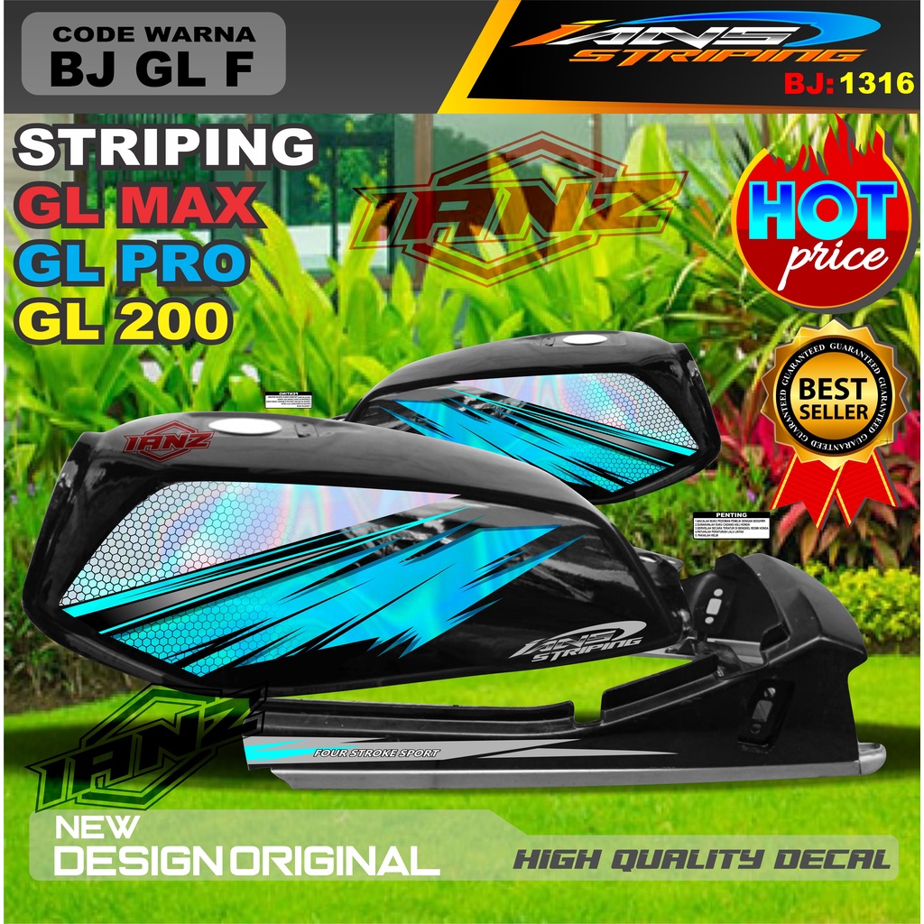 COSTUM STRIPING GL MAX HOLOGRAM / STRIPING GL PRO MAX VARIASI HOLOGRAM / STRIPING GL HOLOGRAM