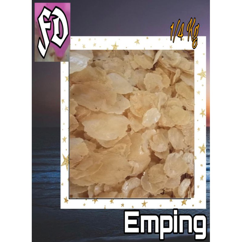 

Emping melinjo tipis 250gr