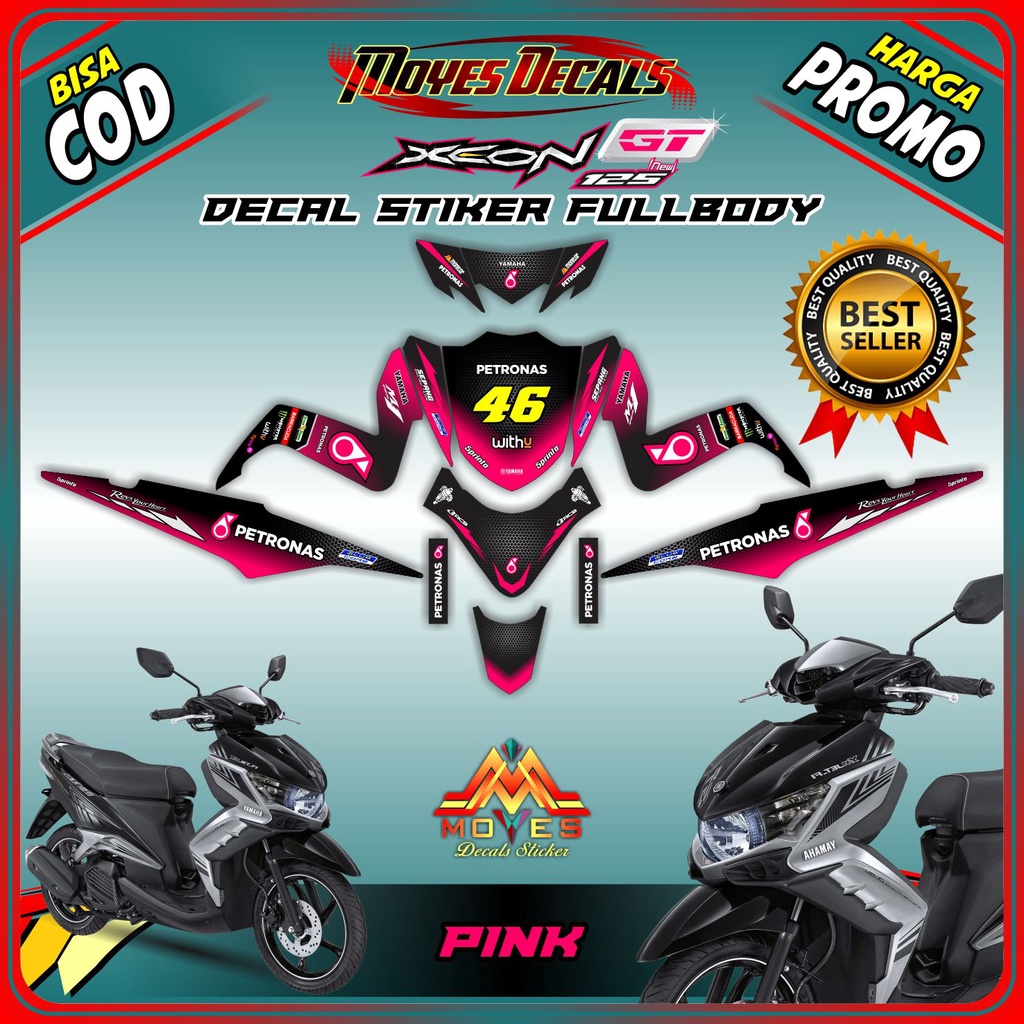 stiker xeon gt 125 decal stiker motor xeon gt 125 stiker motor xeon gt 125 full body - spec C
