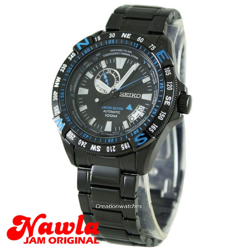 Seiko Superior SSA115K1 Black Limited Edition - Jam Tangan Pria SSA115