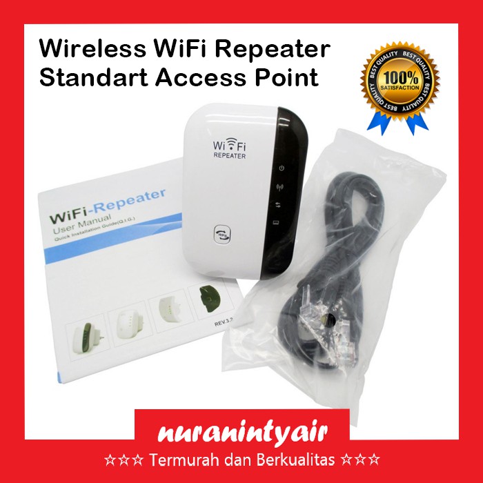 Wifi Extender 300Mbps/ Penguat Sinyal Wifi Repeater Wifi Wireless