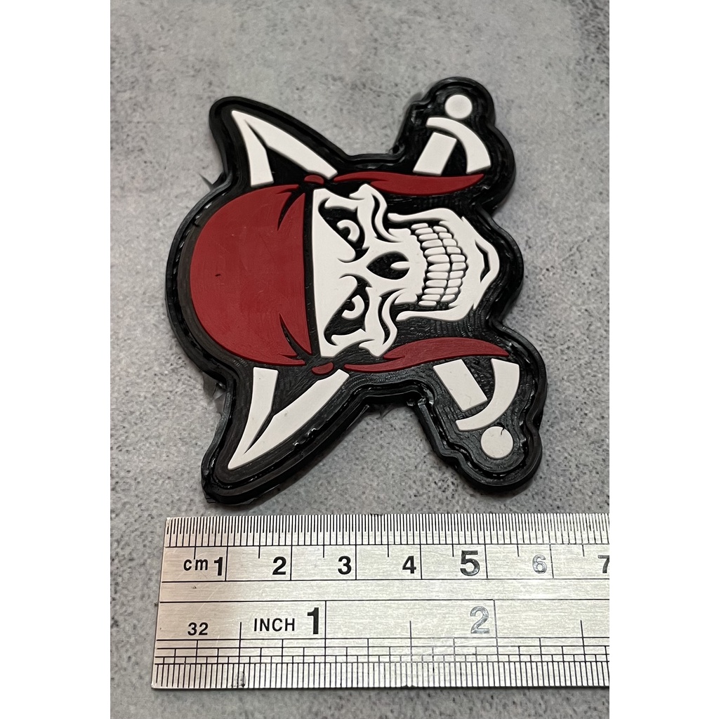 Patch Skullo Pirate - Patch Velcro Pirates Skullo - Prepetan