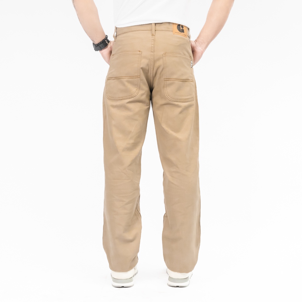 Gizmo Celana Chino Reguler Forthright Mocca Loose Pants