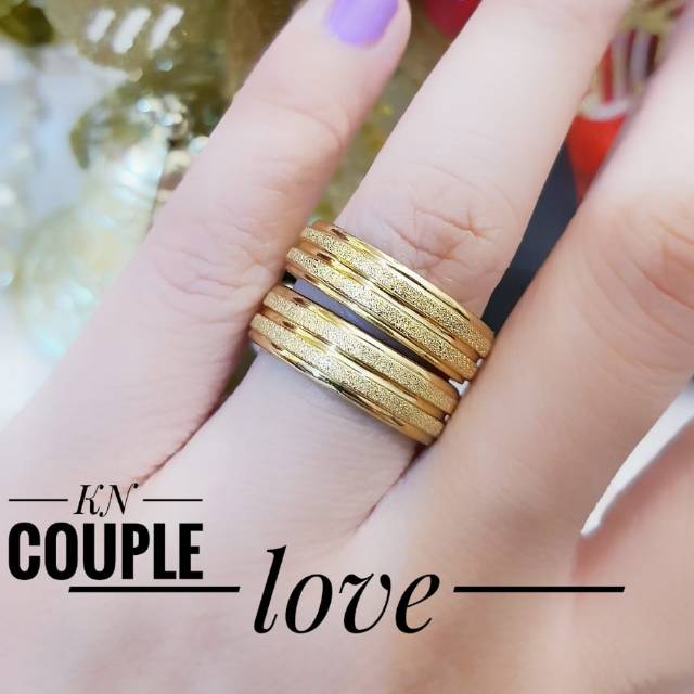 Titanium cincin couple