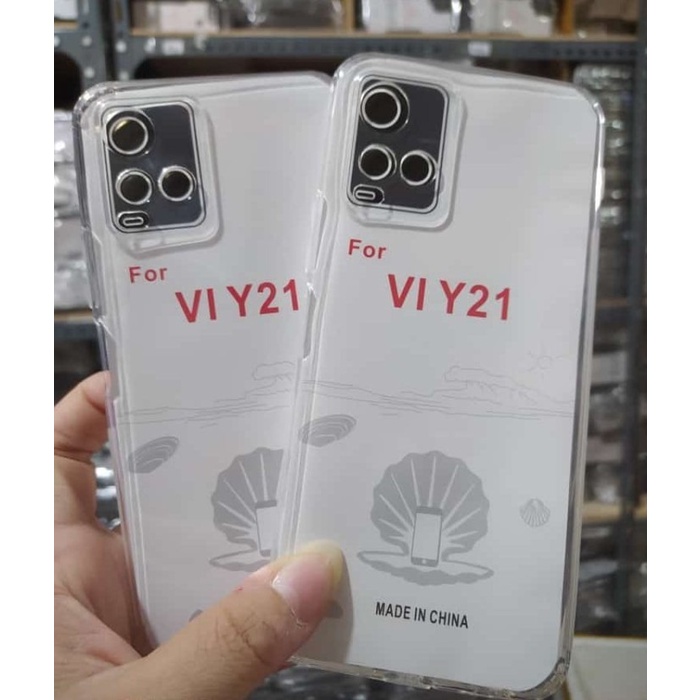Case Vivo Y21t / Vivo Y21a / Vivo Y21e / Vivo Y21 / Vivo Y21s / Vivo Y33s Soft Case Clear Anti Crack