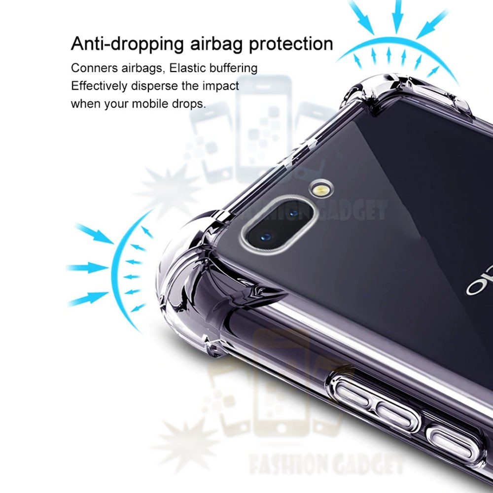 Anti Crack Oppo A3S / Casing Oppo A3S / Anti Shock Oppo A3S / Ultrathin Soft Case Silikon Oppo A3S