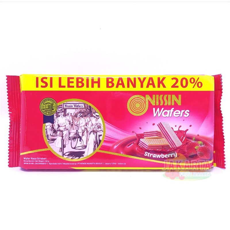 

(CAMILAN INSTAN) NISSIN WAFERS STRAWBERRY 132G