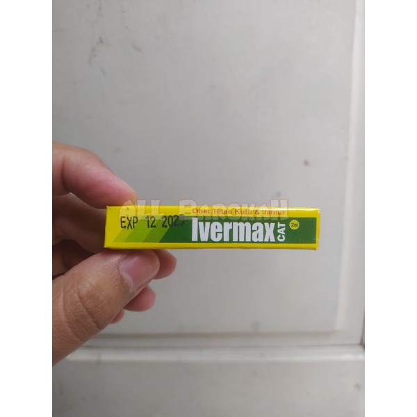 Ivermax Cat Obat Kutu Jamur Scabies Demodex Radang Kulit Kucing MEYER