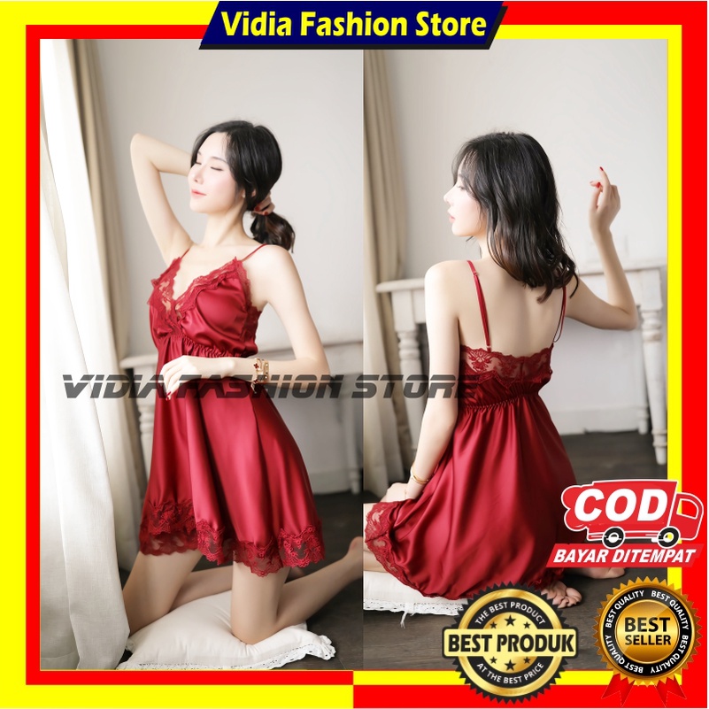 Lingerie Lingeri Lingerie Baju Tidur Gaun Malam Sleepwaer Sexy Seksi Wanita Cewek Kekinian Terbaru I