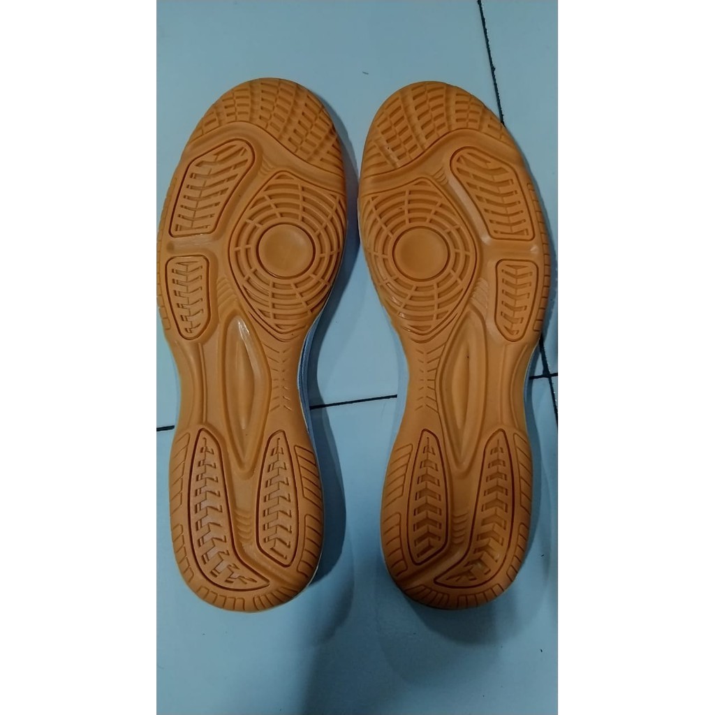Sol Sepatu Futsal dan badminton Terlaris CR 59 Odrey Putih Pentil Karet Mentah