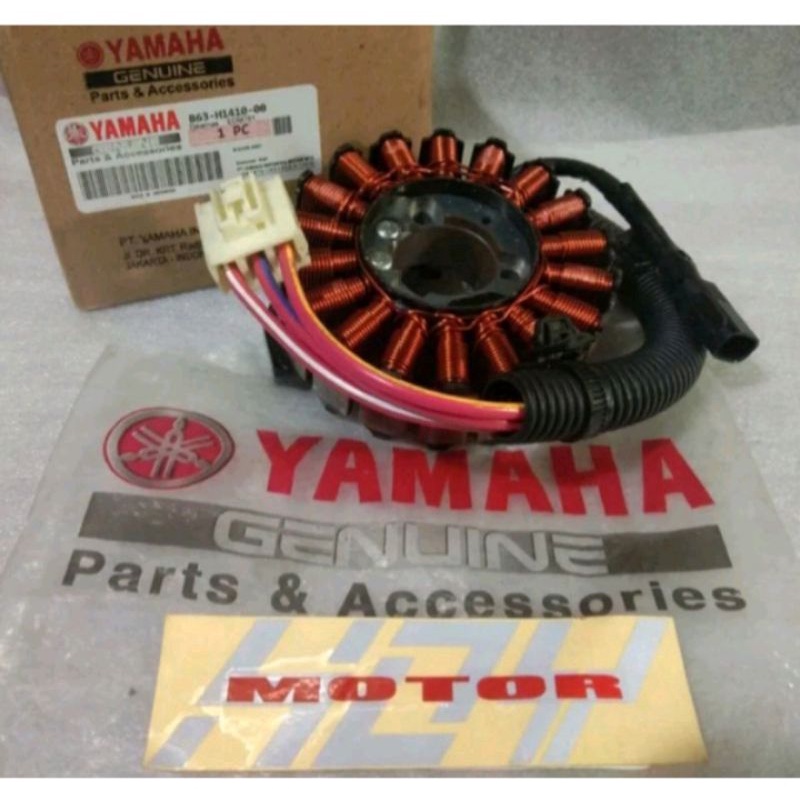 Spul Spull Spol Spoll Motor Yamaha AEROX 155cc Ori  segitiga bawah Aerox orisinil asli