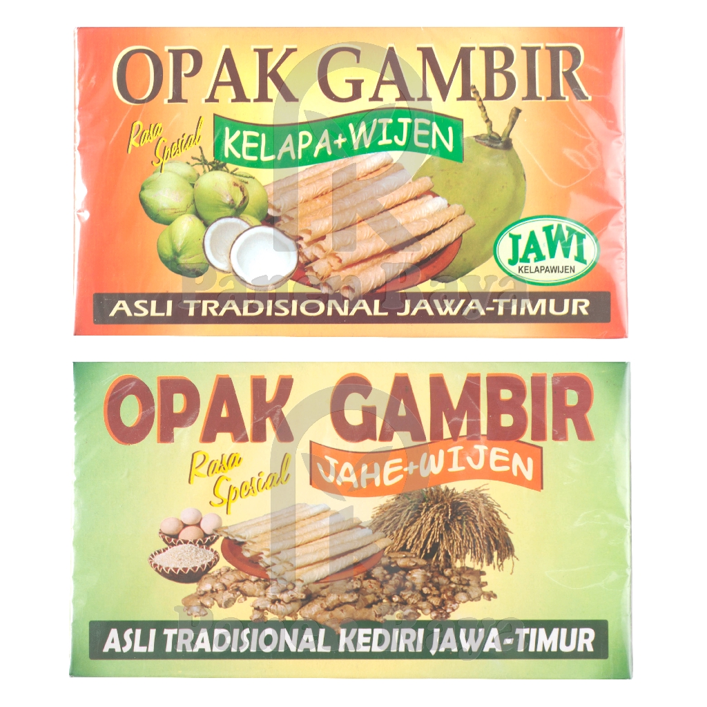 

Opak Gambir Spesial Tradisional Kediri