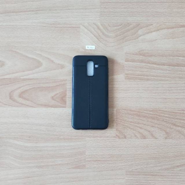 Leather case Samsung Galaxy A6+ 2018 Softcase Auto Fokus Kulit Samsung SM-A605G