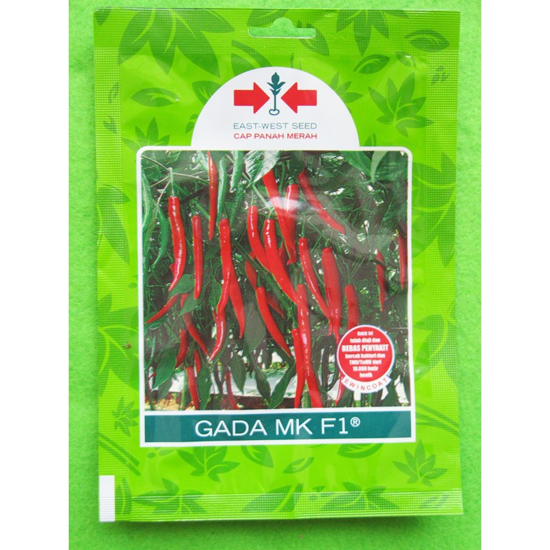 Benih Biji Cabai Cabe Besar Gada MK Pack - 125 Biji - Panah Merah