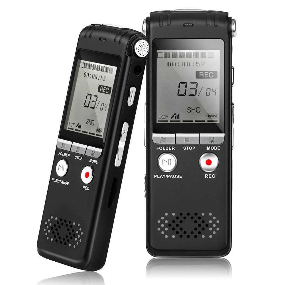 Perekam Suara HD Microphone Digital Voice Recorder 8GB - N131