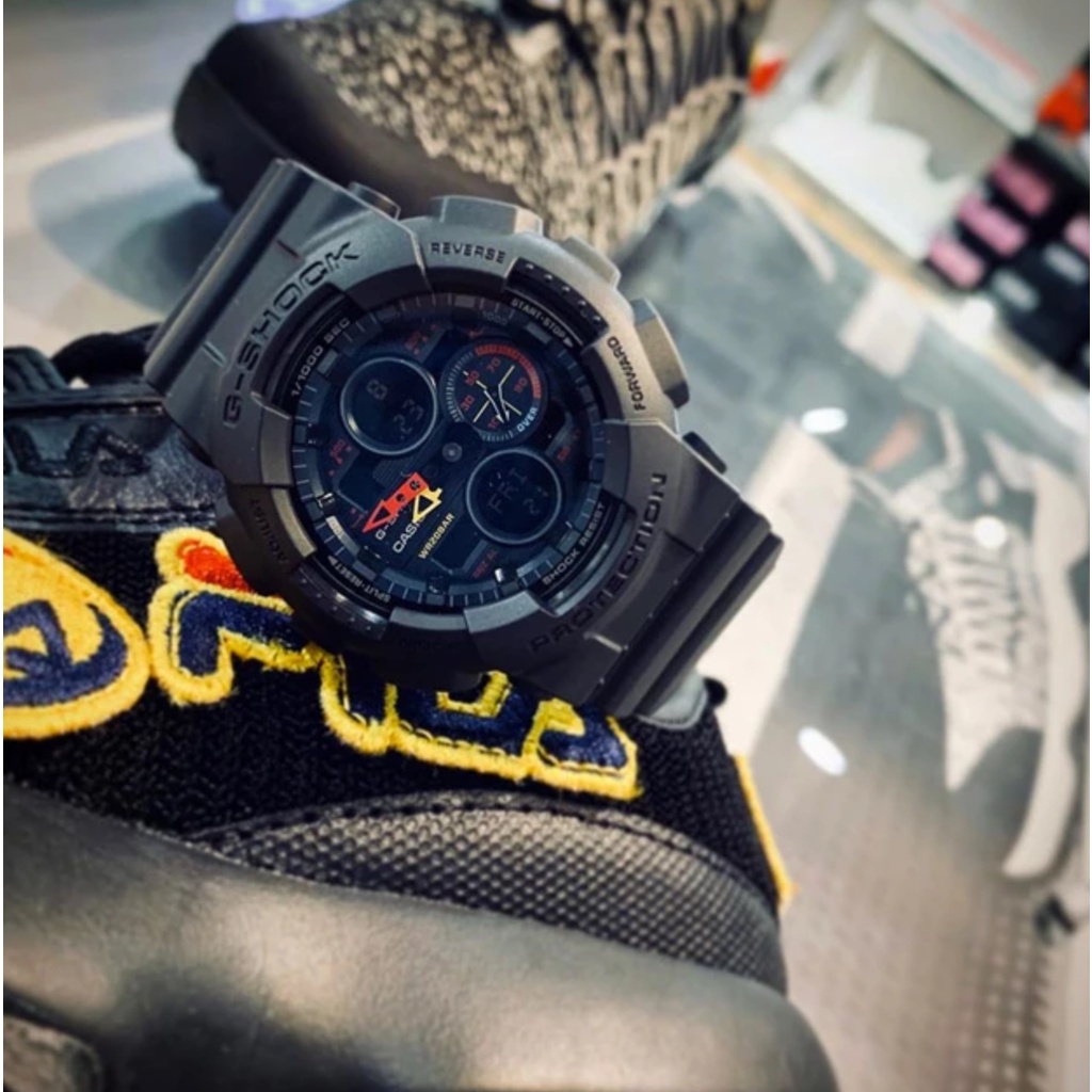 Casio G-Shock Jet Black GA-140BMC-1A