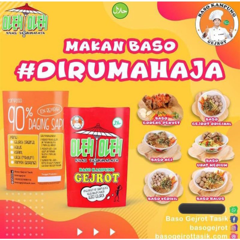 

Bakso Kemasan Baso Gejrot Tasikmalaya