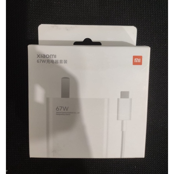 XIAOMI Charger 67W Turbo Charge Type-C 6A Original US Pack