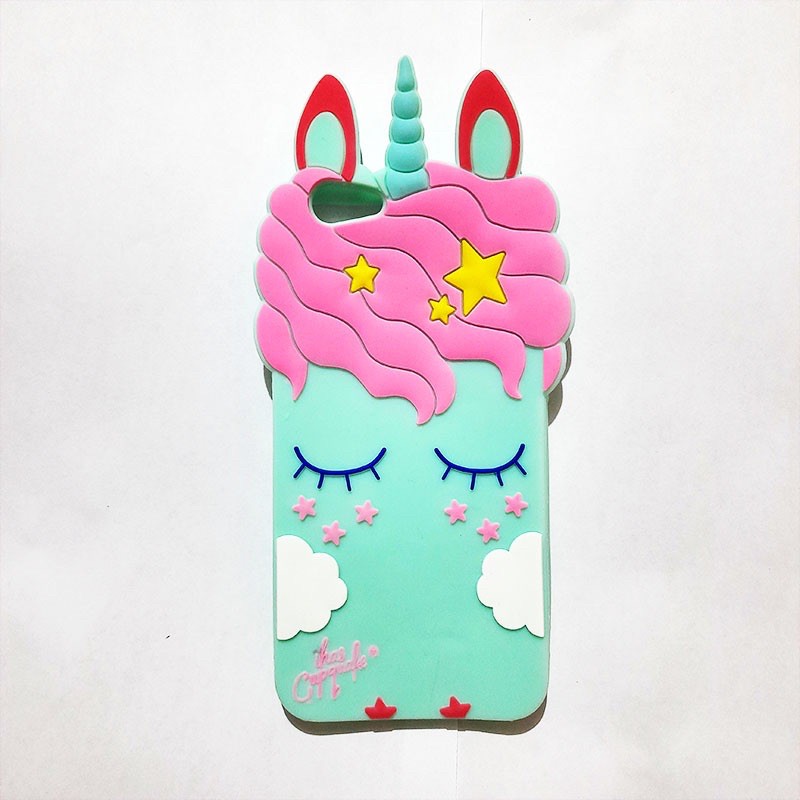 Silikon 3D karakter for OPPO F1S / A59 Silikon boneka lucu pelindung hp case tebal karet softcase lentur