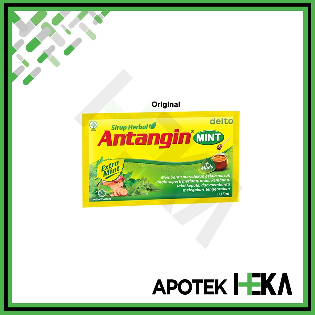 Antangin JRG Sirup 1 Sachet Masuk Angin - Original / Mint (SEMARANG)